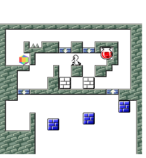 Thumbnail for a map of Stage 7-8 for the SNES game Sutte Hakkun.