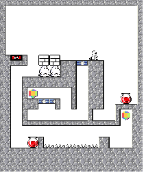 Thumbnail for a map of Stage 8-4 for the SNES game Sutte Hakkun.