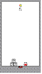 Thumbnail for a map of Stage 8-6 for the SNES game Sutte Hakkun.