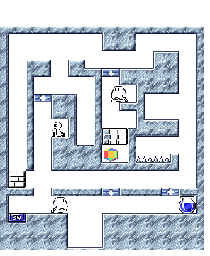 Thumbnail for a map of Stage 9-5 for the SNES game Sutte Hakkun.