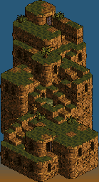 Thumbnail for a map of Eden 12F: Red Loop (Unmarked) for the SNES game Tactics Ogre: Let Us Cling Together.
