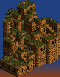 Thumbnail for a map of Eden 14F: Loyal Room (Unmarked) for the SNES game Tactics Ogre: Let Us Cling Together.