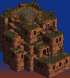 Thumbnail for a map of Eden 15F: Star Gazer (Unmarked) for the SNES game Tactics Ogre: Let Us Cling Together.