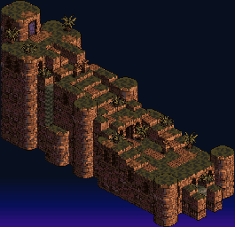 Thumbnail for a map of Eden 17F: White Loop (Unmarked) for the SNES game Tactics Ogre: Let Us Cling Together.