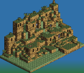 Thumbnail for a map of Eden 1F: Entrance for the SNES game Tactics Ogre: Let Us Cling Together.