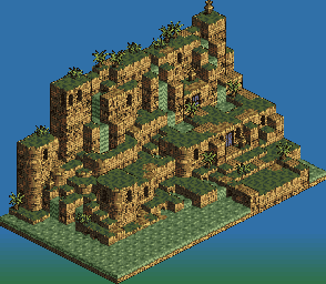 Thumbnail for a map of Eden 1F: Entrance (Unmarked) for the SNES game Tactics Ogre: Let Us Cling Together.