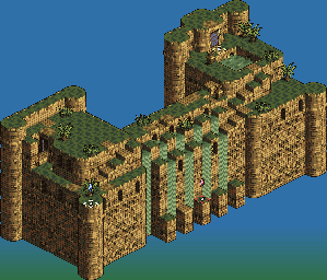 Thumbnail for a map of Eden 2F: Water Snake Spine for the SNES game Tactics Ogre: Let Us Cling Together.