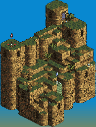 Thumbnail for a map of Eden 4F: Stomping Woman for the SNES game Tactics Ogre: Let Us Cling Together.
