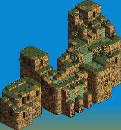 Thumbnail for a map of Eden 5F: Jewel Tear (Unmarked) for the SNES game Tactics Ogre: Let Us Cling Together.
