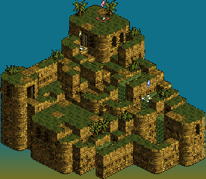 Thumbnail for a map of Eden 8F: Orgasmic Dream for the SNES game Tactics Ogre: Let Us Cling Together.