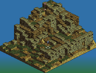 Thumbnail for a map of Fort Gekko for the SNES game Tactics Ogre: Let Us Cling Together.