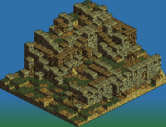 Thumbnail for a map of Fort Gekko (Unmarked) for the SNES game Tactics Ogre: Let Us Cling Together.
