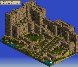 Thumbnail for a map of Heigm Castle Main Entrance for the SNES game Tactics Ogre: Let Us Cling Together.