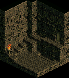Thumbnail for a map of Heigm Prison Cutscene for the SNES game Tactics Ogre: Let Us Cling Together.