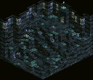 Thumbnail for a map of Hell Gate B10 for the SNES game Tactics Ogre: Let Us Cling Together.