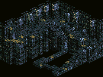 Thumbnail for a map of Hell Gate B15 (Unmarked) for the SNES game Tactics Ogre: Let Us Cling Together.