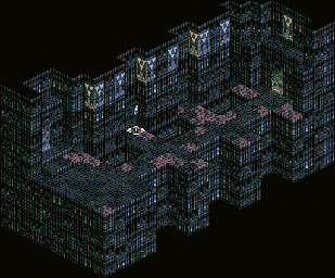 Thumbnail for a map of Hell Gate B25 for the SNES game Tactics Ogre: Let Us Cling Together.
