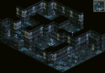 Thumbnail for a map of Hell Gate B40 for the SNES game Tactics Ogre: Let Us Cling Together.