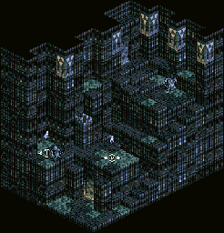 Thumbnail for a map of Hell Gate B5 for the SNES game Tactics Ogre: Let Us Cling Together.
