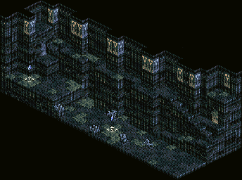 Thumbnail for a map of Hell Gate B50 for the SNES game Tactics Ogre: Let Us Cling Together.