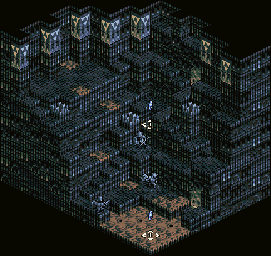 Thumbnail for a map of Hell Gate B55 for the SNES game Tactics Ogre: Let Us Cling Together.