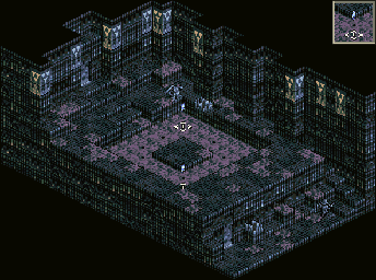 Thumbnail for a map of Hell Gate B65 for the SNES game Tactics Ogre: Let Us Cling Together.
