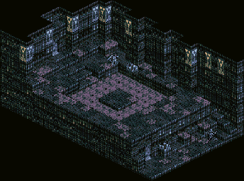 Thumbnail for a map of Hell Gate B65 (Unmarked) for the SNES game Tactics Ogre: Let Us Cling Together.