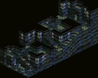 Thumbnail for a map of Hell Gate B80 (Unmarked) for the SNES game Tactics Ogre: Let Us Cling Together.