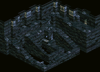 Thumbnail for a map of Hell Gate B90 for the SNES game Tactics Ogre: Let Us Cling Together.