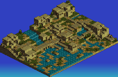 Thumbnail for a map of Krizar (Unmarked) for the SNES game Tactics Ogre: Let Us Cling Together.