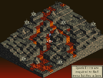 Thumbnail for a map of Mount Hedon for the SNES game Tactics Ogre: Let Us Cling Together.