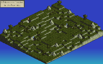 Thumbnail for a map of Tanmas Hill for the SNES game Tactics Ogre: Let Us Cling Together.