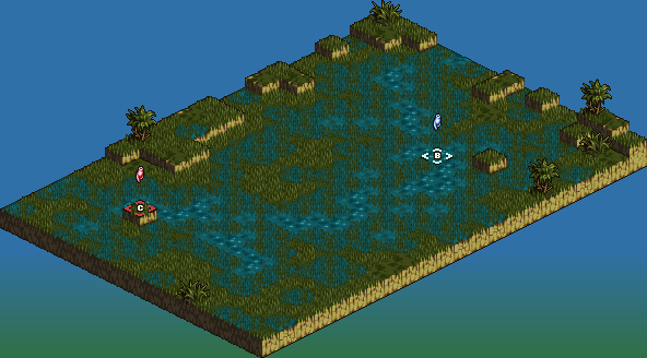 Thumbnail for a map of Zodo Marsh for the SNES game Tactics Ogre: Let Us Cling Together.