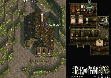 Thumbnail for a map of Bato's House for the SNES game Tales Of Phantasia.