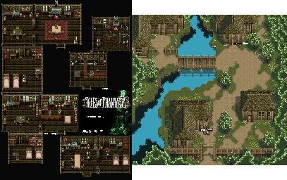 Thumbnail for a map of Beladum Village for the SNES game Tales Of Phantasia.