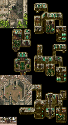 Thumbnail for a map of Castle Euclid for the SNES game Tales Of Phantasia.