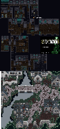Thumbnail for a map of Totus Village (Ruined) for the SNES game Tales Of Phantasia.