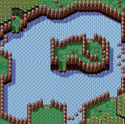 Thumbnail for a map of Asia Islands (South) Sub-Area for the SNES game Terranigma.