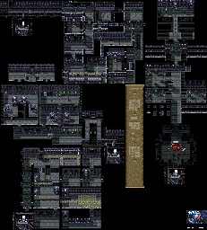 Thumbnail for a map of Beruga's Lab for the SNES game Terranigma.