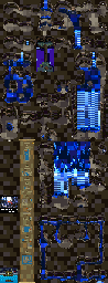 Thumbnail for a map of Great Lakes Cavern for the SNES game Terranigma.