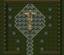 Thumbnail for a map of S. America Liotto - Statue (Night) for the SNES game Terranigma.