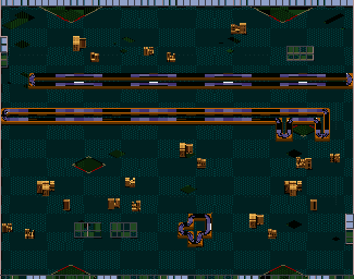 Thumbnail for a map of Warehouse for the SNES game Toys.