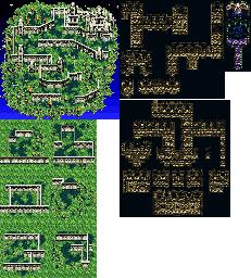 Thumbnail for a map of Atlantis for the SNES game Treasure Hunter G.
