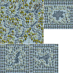 Thumbnail for a map of Noie Forest for the SNES game Treasure Hunter G.