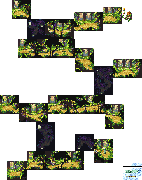 Thumbnail for a map of Forest Of Wonder for the SNES game Trials Of Mana.