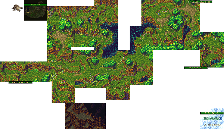 Thumbnail for a map of Molebear Highlands for the SNES game Trials Of Mana.