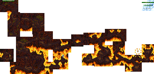 Thumbnail for a map of Valley Of Flames for the SNES game Trials Of Mana.