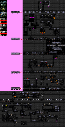 Thumbnail for a map of Mission 5: Subway for the SNES game True Lies.