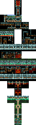 Thumbnail for a map of Dracuman Castle for the SNES game The Twisted Tales Of Spike McFang.