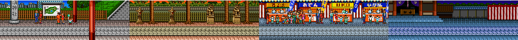 Thumbnail for a map of Stage 1 for the SNES game U.F.O. Kamen Yakisoban.